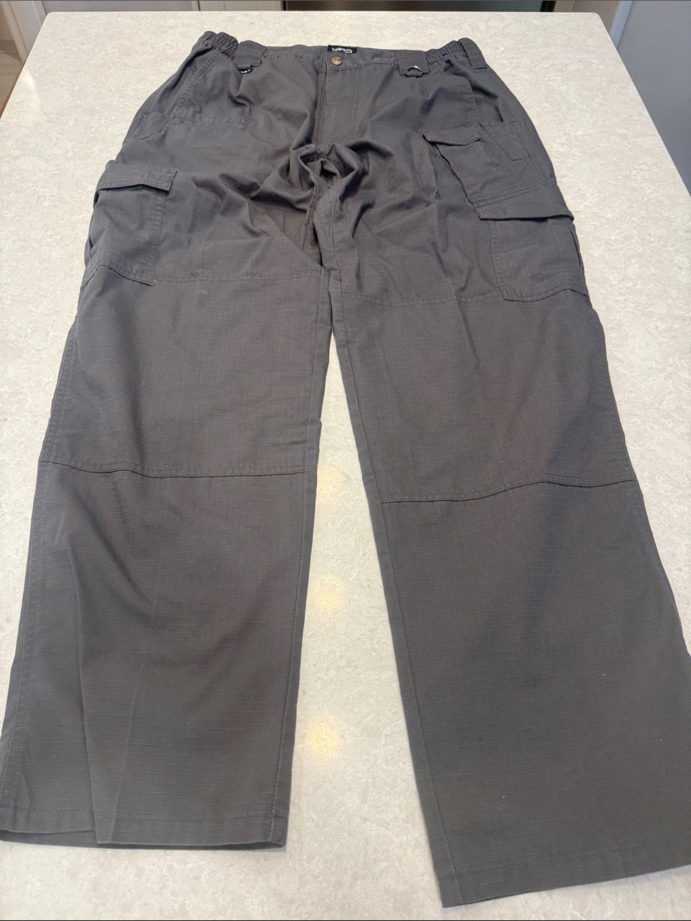 Men's Cargo Pants — Charcoal Gray Utility Style
